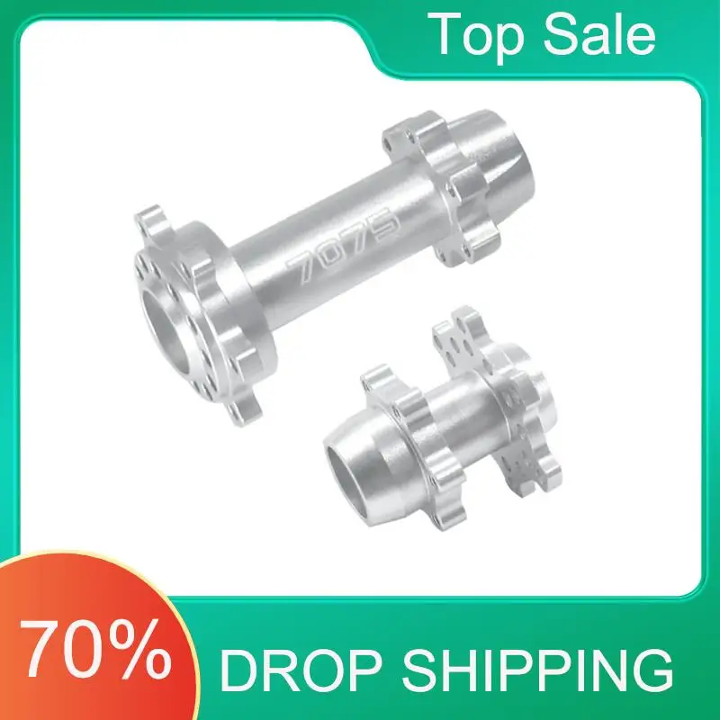 

A49U For LOSI 1/4 Promoto-MX Electric Motorcycle Aluminum Alloy 7075 Front And Rear Axles 262012 Silver Replacement Parts Access
