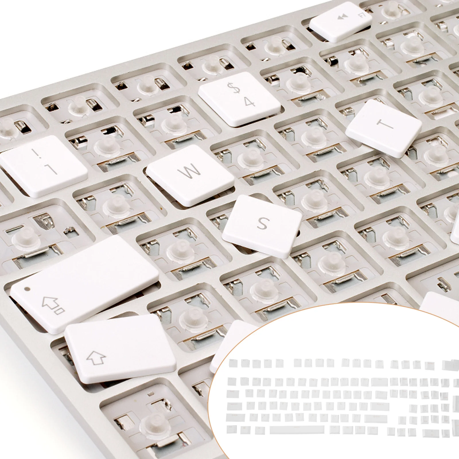 

1Set Unique Design Pbt Keycaps for Mechanical Keyboards Easy to Install Disassemble Stylish and Durable Gaming Gear