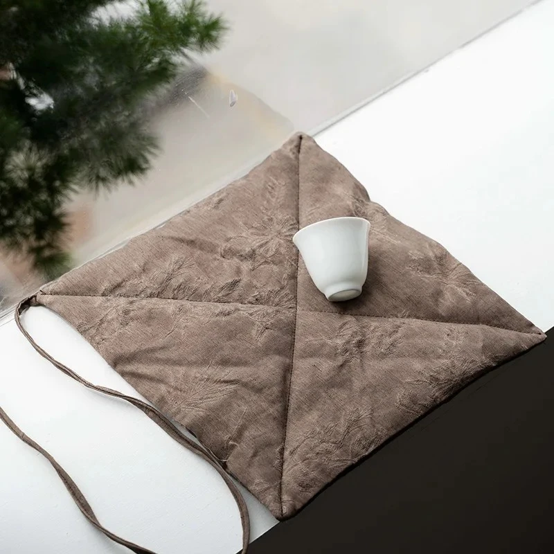 Retro Thick Wrapping Cloth Tea Cozies Zen Te Tikonf Hoppocket Tea Cozy for Teapot Hand Bag Travel Tea Set Bag Teaware Supplies
