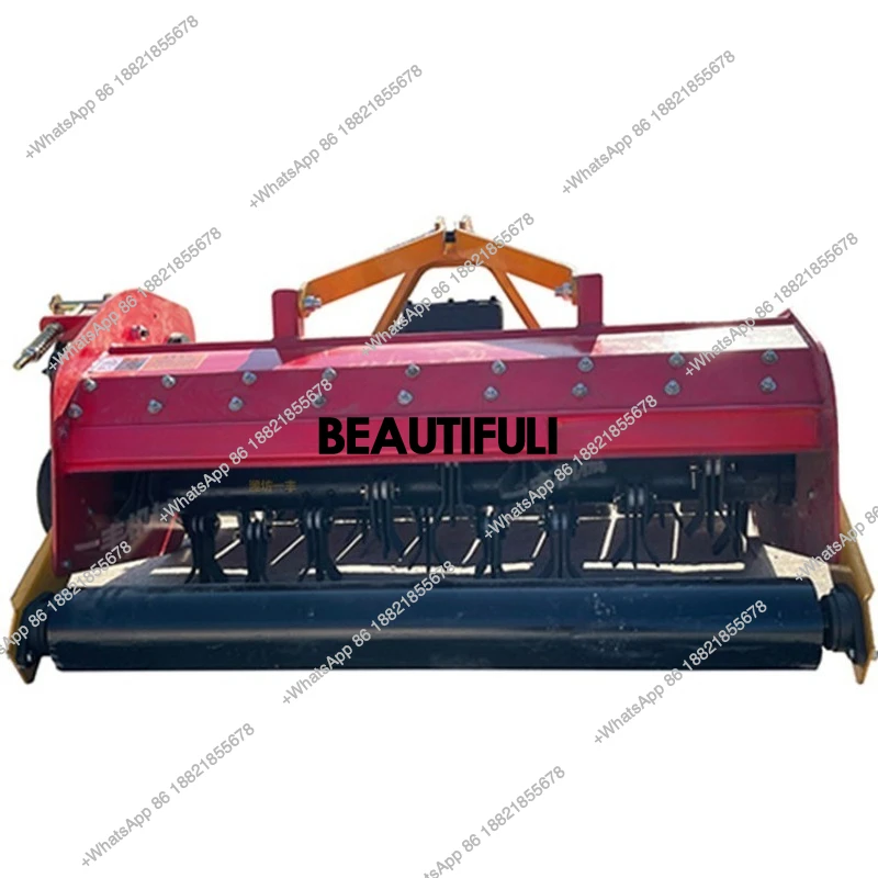 

Straw crushing and returning machine Four-wheel tractor with rear agricultural cotton Corn stalk weed stubble machine