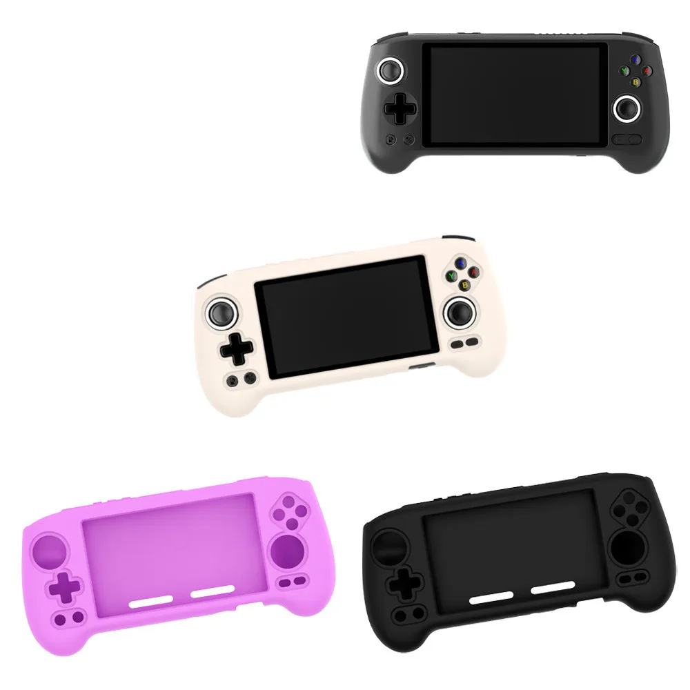 

Silicone Protective Cover Case for Anbernic RG556, Soft Skin Sleeve Protector Anti-Scratch Housing Case Game Console Accessories