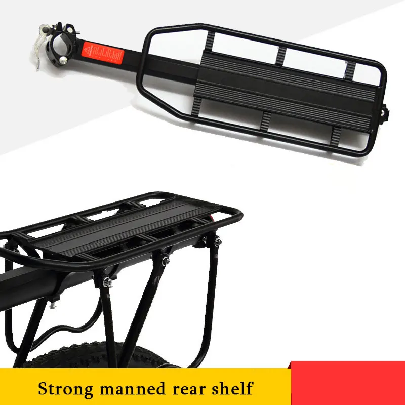 Bike Rear Shelf Bracket Quick Release Adjustable Bicycle Rear Seat Luggage Carrier Rack Cycling Cargo Rack Bike Accessories view 3