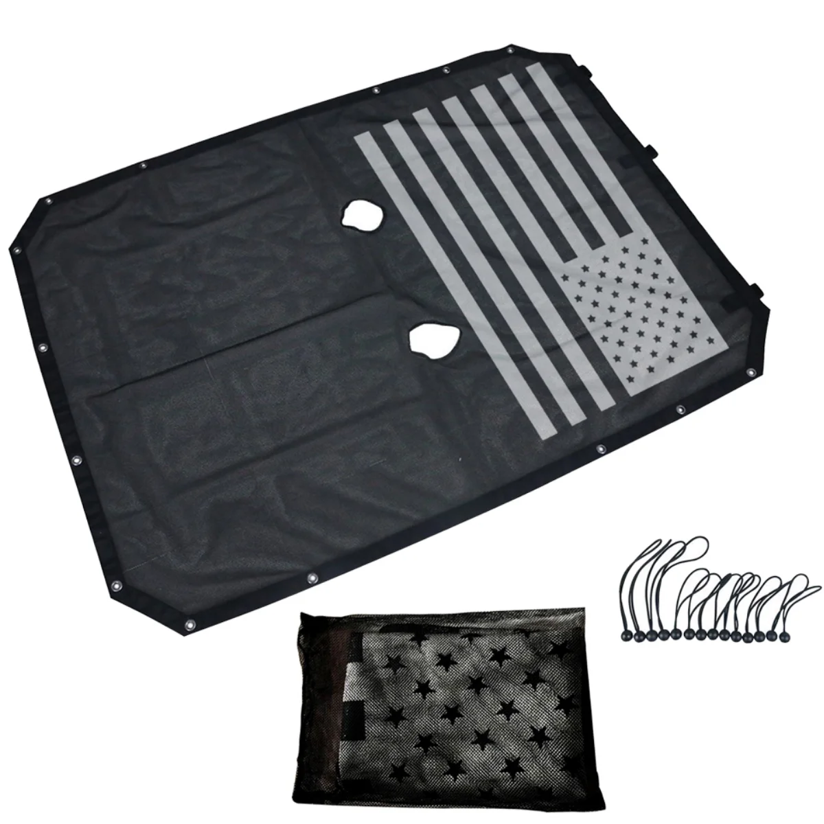 

Lantsun JK 4 Door Oxford Shade Net for Jeep for wrangler JK 2007-2017 4 Door J260-3