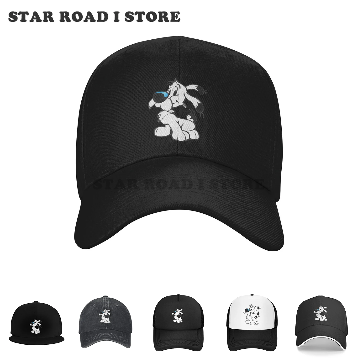 

Casual Baseball Caps Snapback Hat Asterix And Obelix Spring Summer Cap Dogmatix Idefix Ideafix Obelix Dog Wash Casquette Fashion