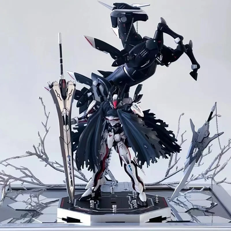 

Hot Wm Beautiful King Hg Toy 1/144 Mhf-01 Dark Emperor Cloak Edition Assembly Model Collectible Anime Robot Kit Models Xmas Gift