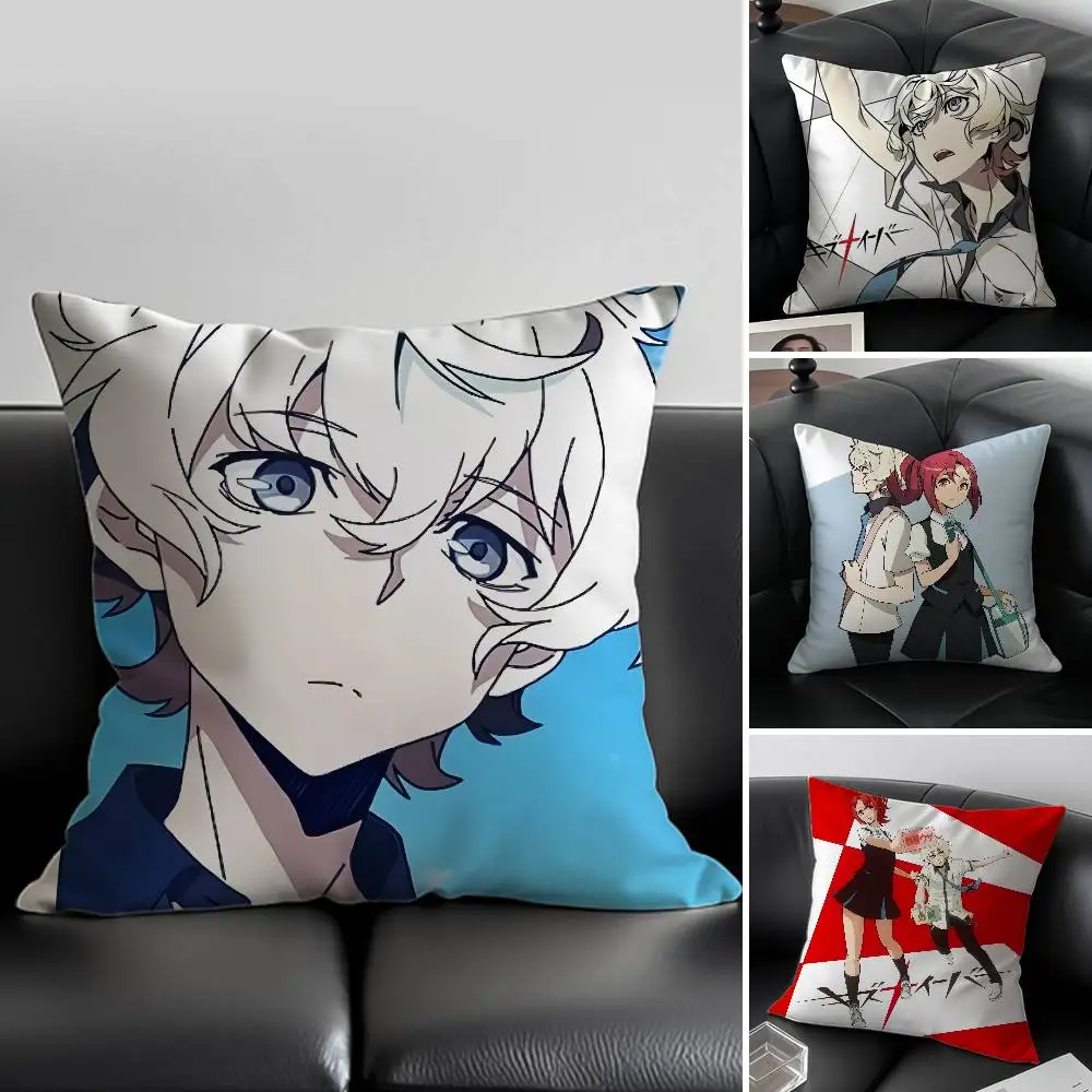 أنيمي K-Kiznaiver كيس وسادة مخصص مطبوعة نحى وسادة الصوف ، الطفل الجلد اللمس ، صديقة للبيئة صبغ التسامي وسادة ل Ho #2