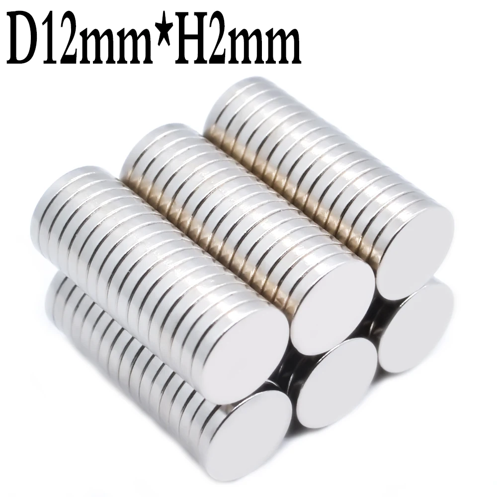 Runder Magnet 2x2,4x2,5x2,6x2,8x2,10x2,12x2,15x2,20x2mm Neodym N35 Permanente NdFeB Superstarke, leistungsstarke magnetische Imane-Scheibe