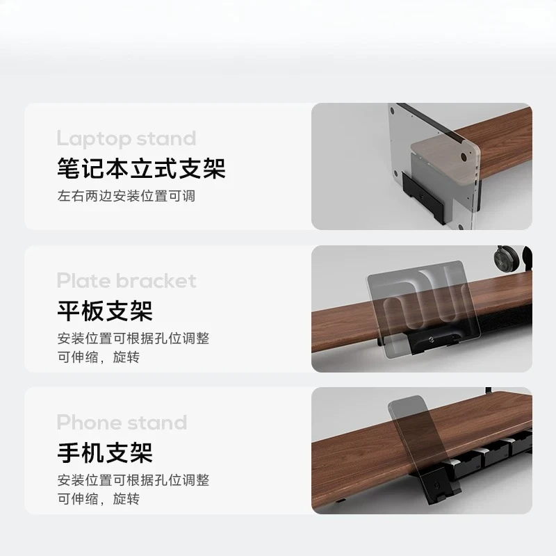 Z3 Modular Monitor Stand Multi-Functional Desk Organizer Phone Holder Adjustable Tablet & Earphone Dock Home Office Accessories