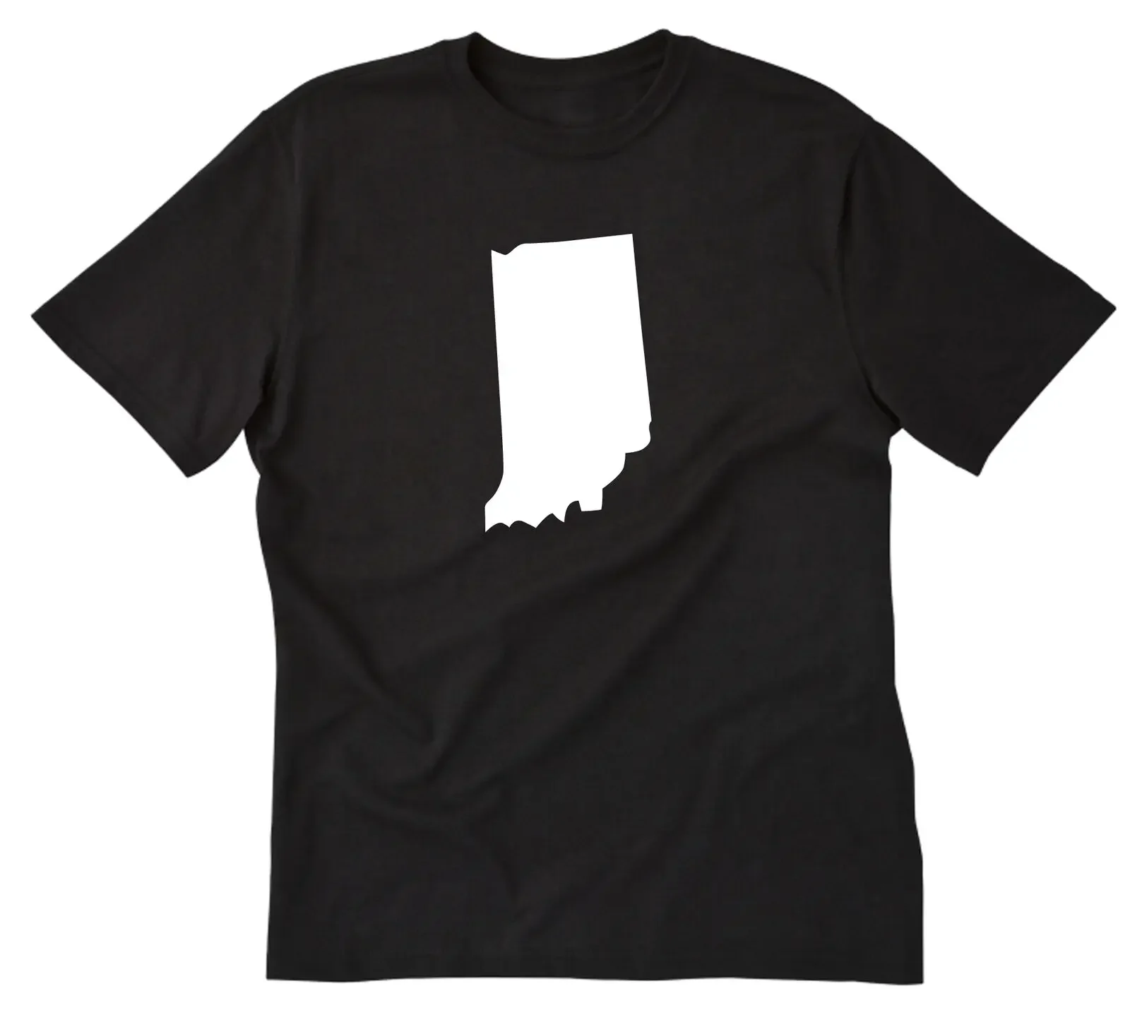 Indiana T-Shirt Tee Shirt Cotton Home Place Name Vacation Gift United States