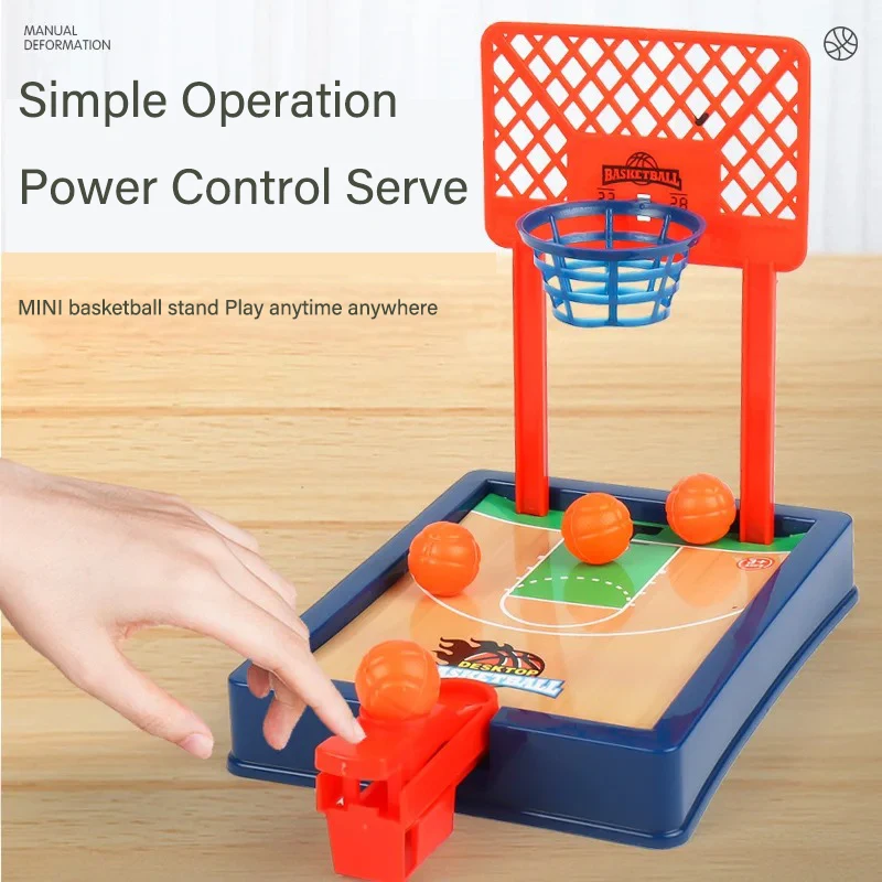 

Hot Summer Basketball Finger Mini Shooting Machine Board Game Family Fun for Kids and Adults Interactive Play Party Enjoyment