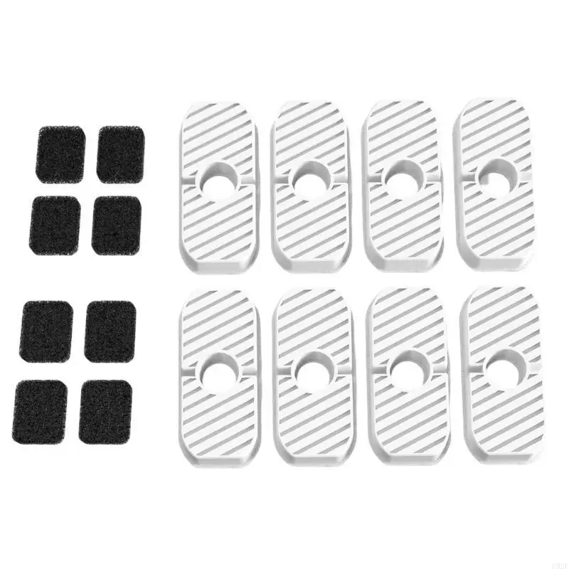 Замена фильтров и губки F92F для автоматических кошек с аккумуляторным аккумулятором аккумуляторной батареи.