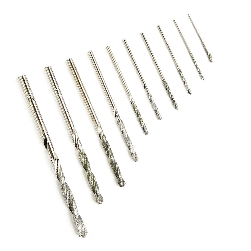 

Мини-сверла, сверла, 10 шт., алмазные сверла, сверла высокой твердости, драгоценные камни, нефритовые подвески, булыжник