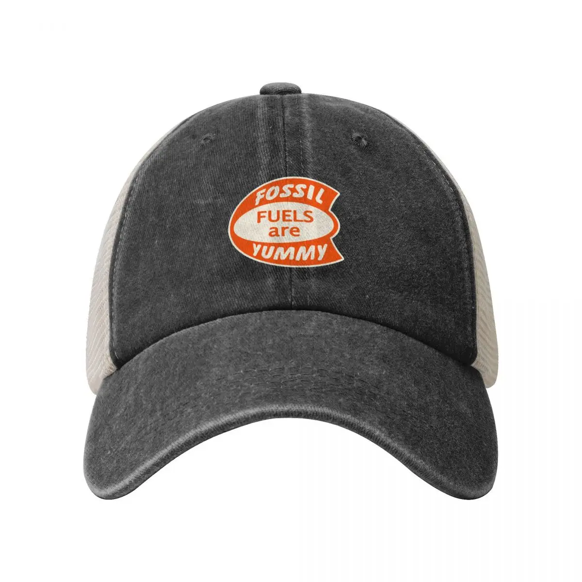 Fossil Fuels are Yummy Baseball Cap Gentleman Hat Trucker Cap dad hat Kids Hat Women's Men's