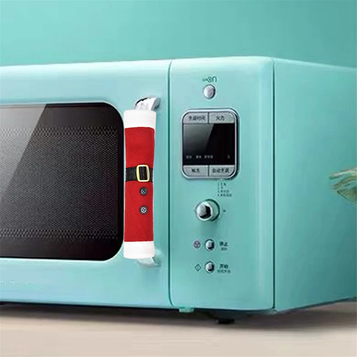 Microwave Oven Handle Gloves 3Pcs Microwave Oven Handle Gloves Refrigerator Handle Case