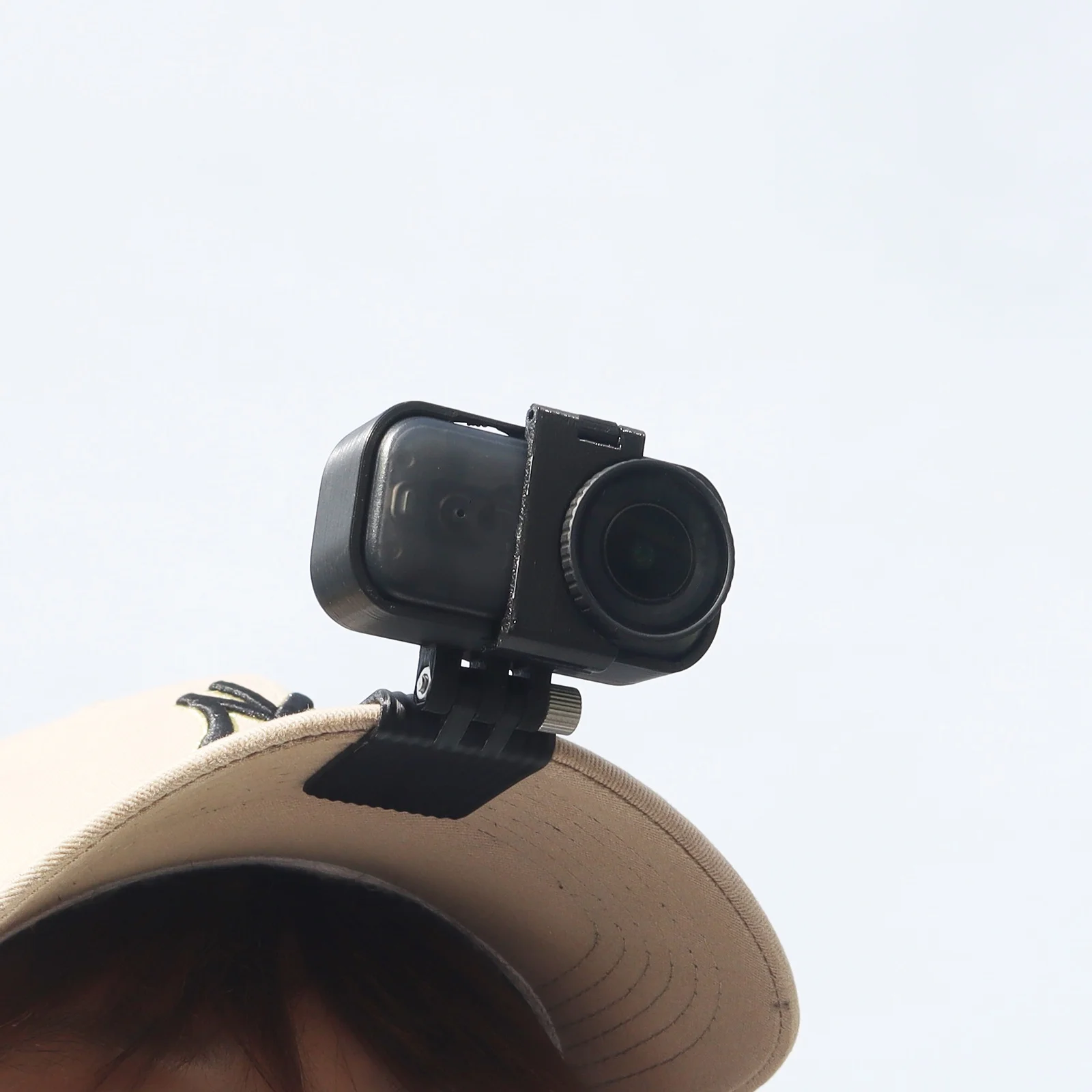 

Shooting Hat Brim Mount for DJI OSMO NANO Action Camera Accessories Enables Front-facing and Overhead Shots