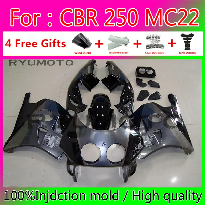 Nowe owiewki motocyklowe do Honda Cbr250rr 1990 - 1994 MC22 CBR250 RR 1993 pełne nadwozie CBR 250 RR 1994 Fairing