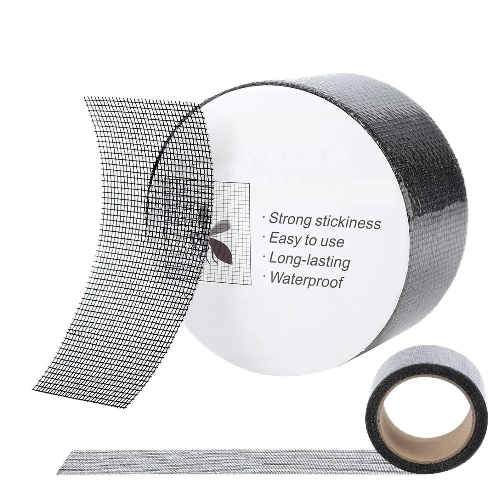 Width Window Mosquito Net Repair Tape Self-Adhesive Window Screen Repair Patch Anti-Insect Fly Mesh Broken Holes Tape