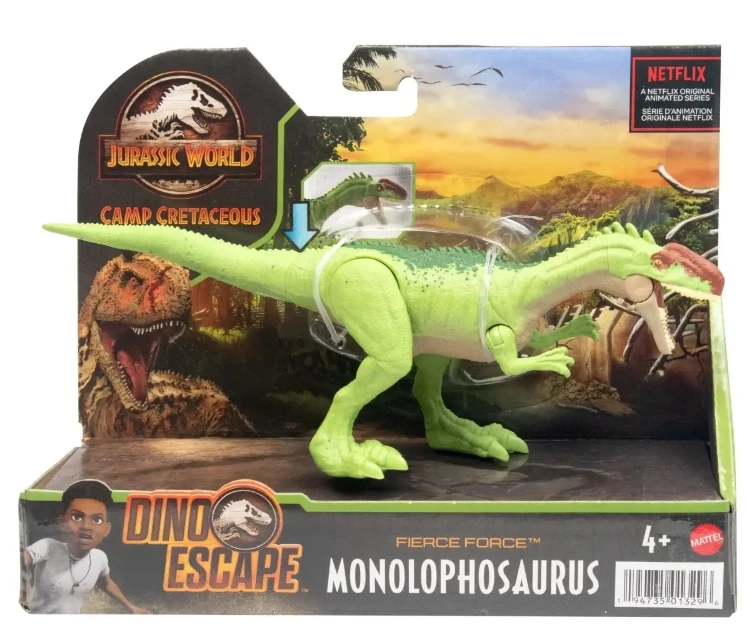 Mattel Jurassic World Savage Strike Series Dinosaur Model Velociraptor Stygimoloch Plesiosaurus Monolophosaurus Gallimimus