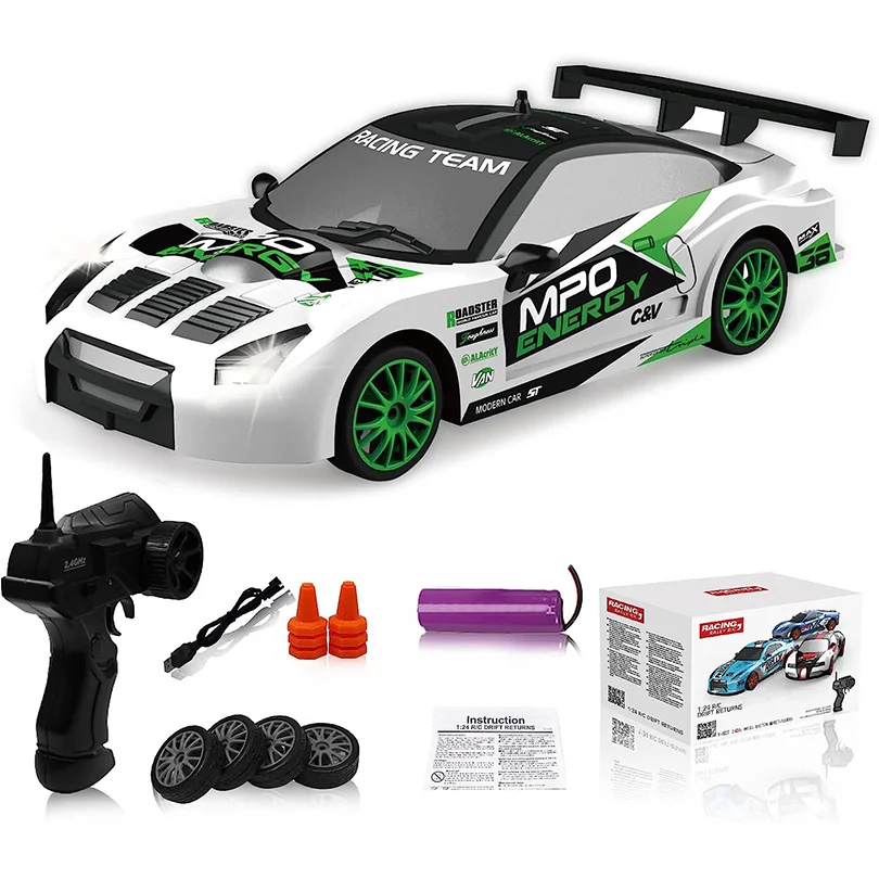 2.4G zdalnie sterowane auto do driftu 4WD szybki Rc samochód do driftu zdalnie sterowany GTR Model AE86 samochód RC pojazd zabawka dla dzieci