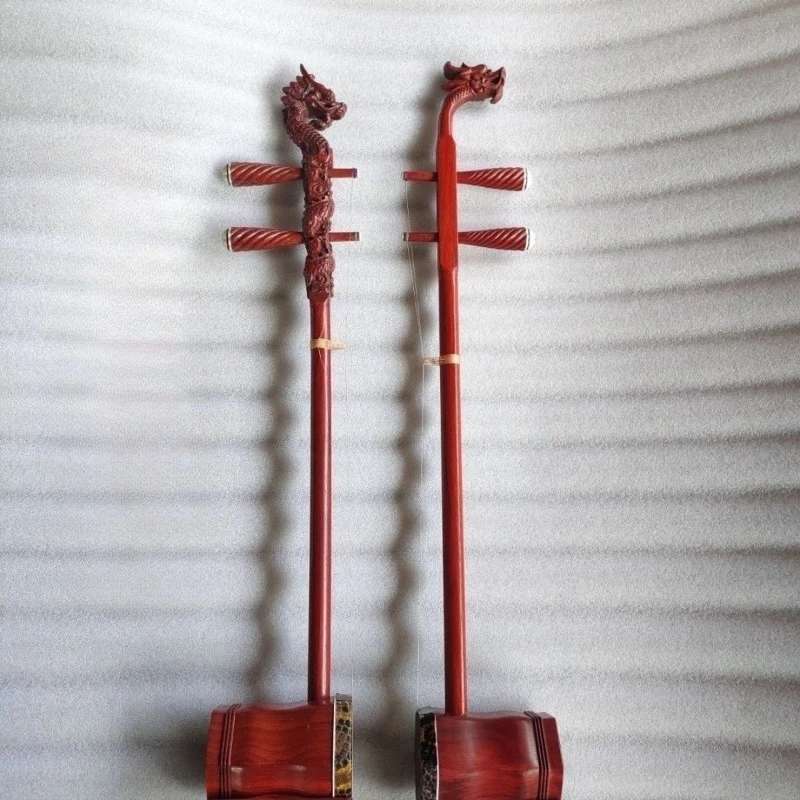 

Деревянный портативный эрху для практики, традиционный профессиональный инструмент для выступлений, для взрослых и начинающих, китайский народный музыкальный инструмент