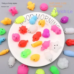 24/36 Pcs Fun Decompression Squeeze Animal Toy Children's Birthday Party Gift Pinata Candy Bag Filler Christmas Carnival Gift