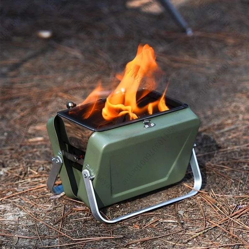 

Печь для барбекю, уличная портативная печь, складной мини-гриль для барбекю, домашнее оборудование для барбекю, печь для барбекю