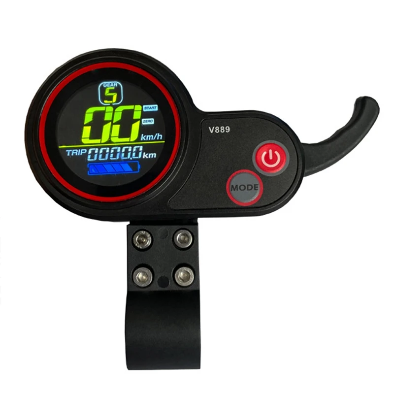 36V 48V 1000W/1500W 35A Electric Bike Controller with LCD Display Thumb Throttle for Ebike Electric Scooter-A49I