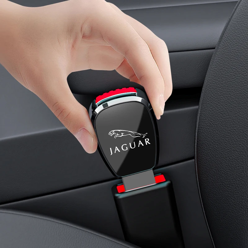 Extensor de clip para cinturón de seguridad de coche, accesorios de hebilla de bloqueo de cinturón de seguridad para Jaguar XE XF XJ F-Type F-Pace E-Pace I-Pace X-Type XFR X