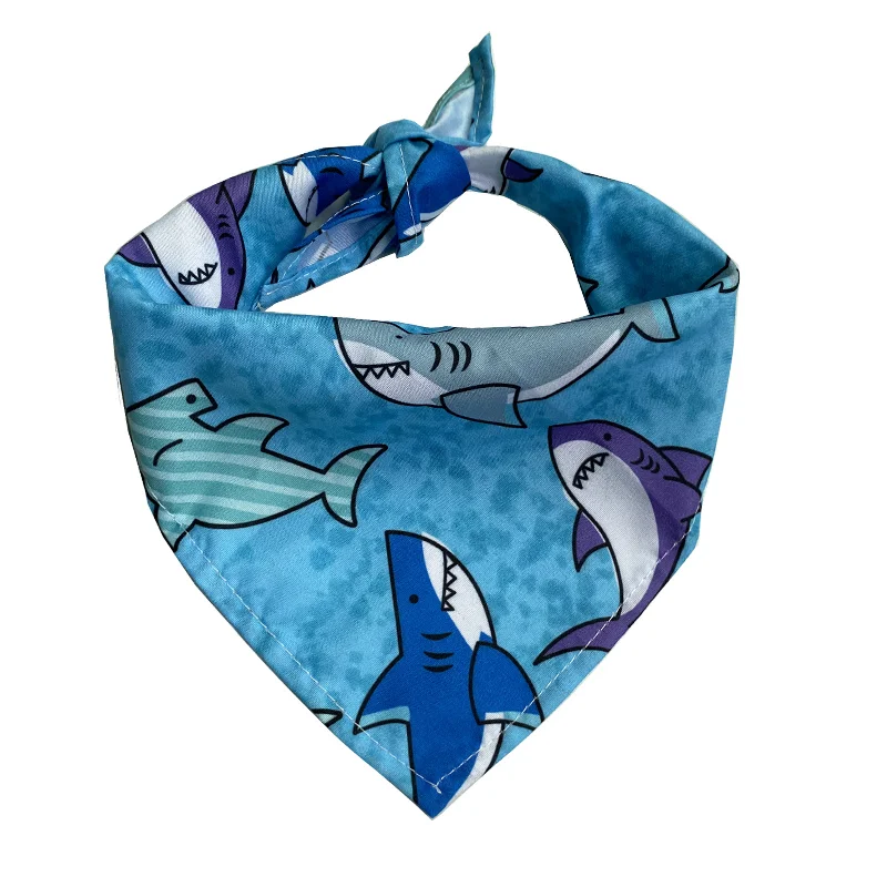 

For Dogs Bandana Pets Scarf Outdoor Beach Dog Supplies Perros Accesorios Mascotas Perros Triangular Cloth Pet Supplies Wholesale