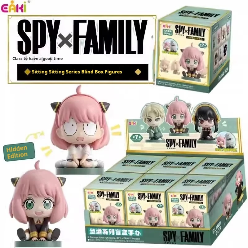 Productos genuinos, juego espía, serie sentada en casa, caja ciega hecha a mano, Ania, muñeca de juego de moda, regalo, decoración de escritorio