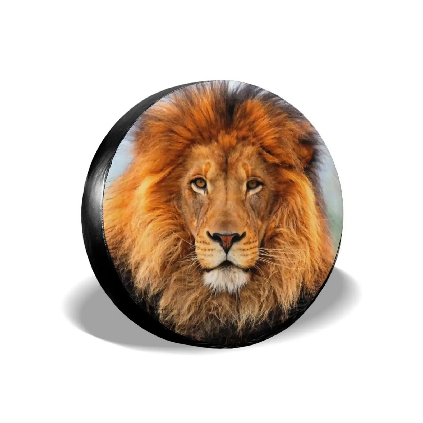 3d Custom Print Car Accessories Wheel Cover Universal Fits Most Cars Lion Tiger Animal Automobiles Tire Cover