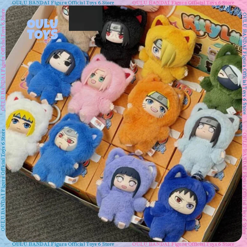 

EAKI Series 3 Itachi Uchiha Cat Paradise Blind Box - Cute Plush Pendant Keychain, Anime Collectible Gift for Fans Kakashi
