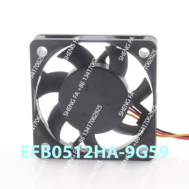AC EC 5010 50X50X10MM 5CM Cooling Fan EFB0512HA Delta 5V 24V 48V DC 12V 0.15A Silent Speed Measurement Inverter CPU Double Ball
