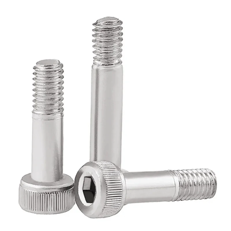

304 Stainless Steel Socket Cheese Head Shoulder Screws Half Tooth Allen Thread Bolts M2 M2.5 M3 M4 10 20 50pcs