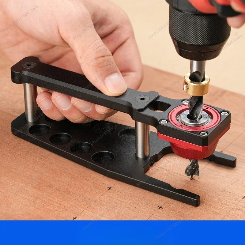 For Flat Vertical Punch Hollow Plate Log Tenon Woodworking Table Positioning Opening Tool