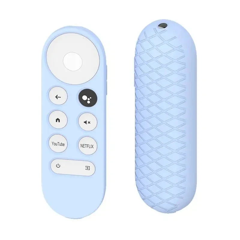 Siliconen beschermhoes voor 2020 Google Chromecast SmartTV Afstandsbediening Antislip Zacht Duurzaam Shockpro Beschermhoes Shell