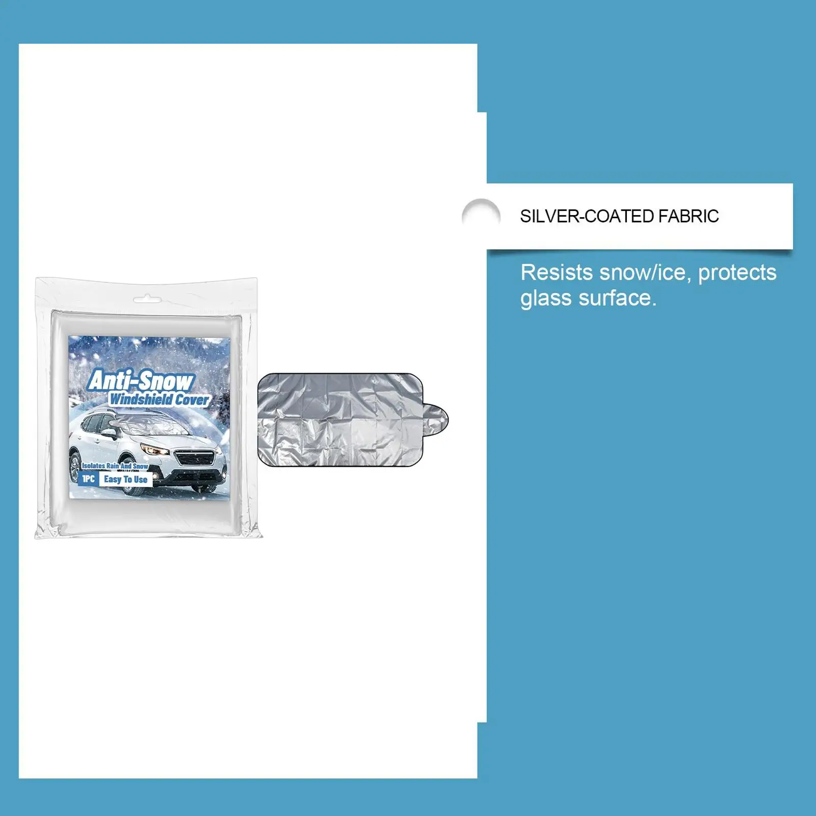 

Car Windshield Cover Waterproof Dustproof Thickened Auto Supplies Car Window Covers For SUVs All-Weather Outdoor Winter Summer