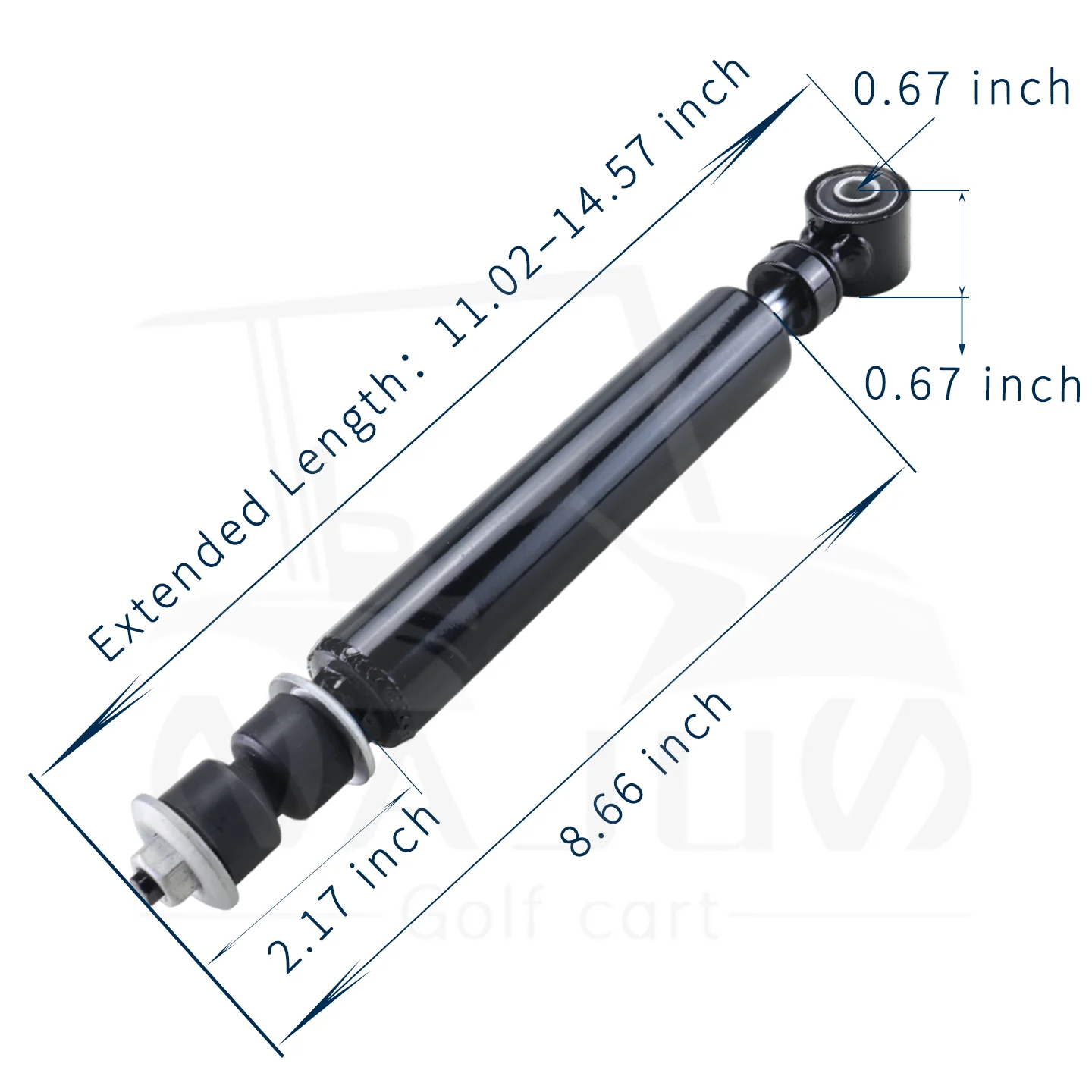 Golf Cart parts Rear Shock Absorber for E-Z-GO LXI/SECOLO Buggy Cars OEM 2915000-JSA2C48-1000