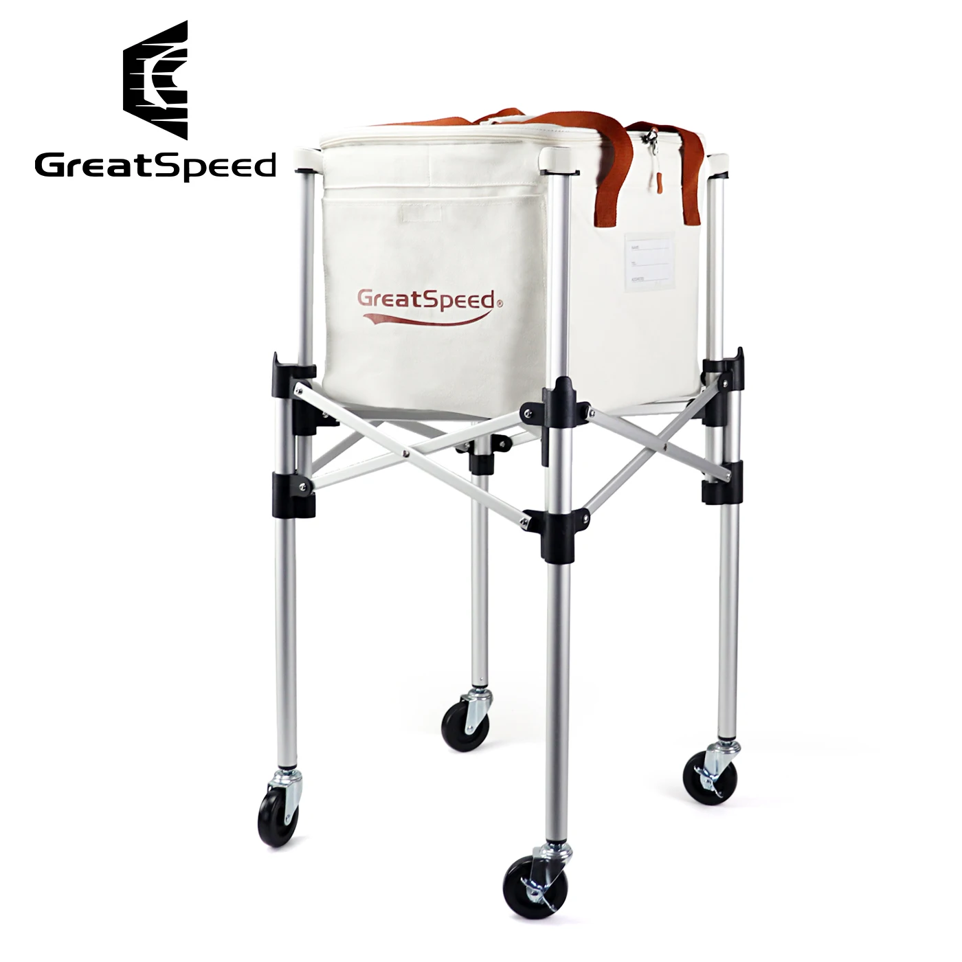 Portable Tennis Ball Picker Upper Coach Car with Large Capacity Wheel Foldable And Detachable Ball Basket Extendable Convenient