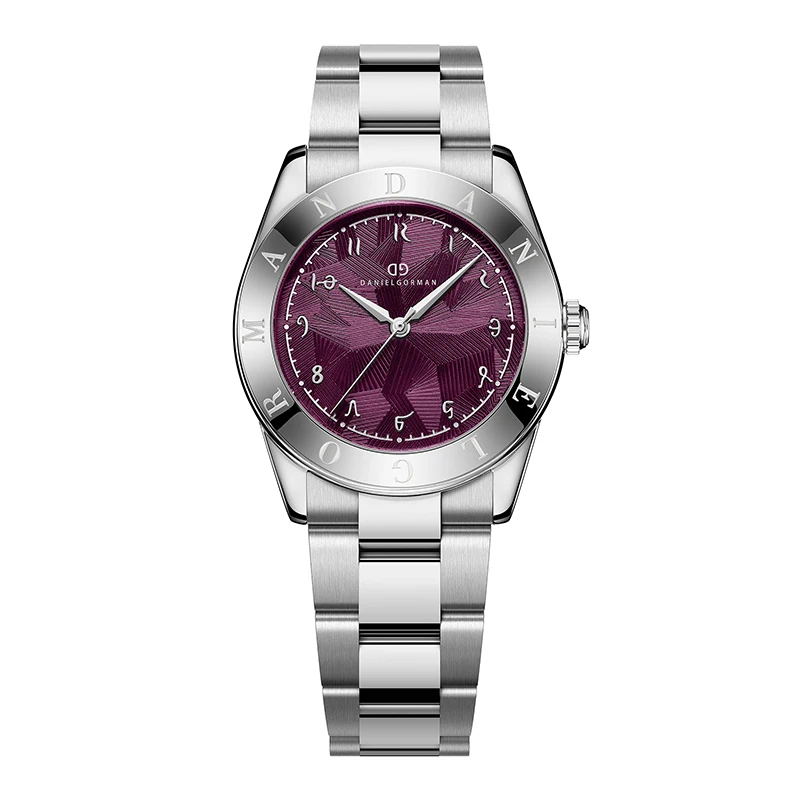 

Daniel Gorman Design DG9036 Women's Quartz Watch with Stainless Steel Band 5ATM 5Bar Waterproof MIYOTA 2035 Movement