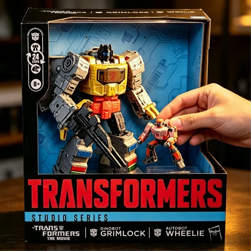 Juguetes Transformers, Robot Deformable de Anime, Grimlock Wheelie SS-86 06, Serie Studio, Figuras de Acción Coleccionables, Modelo de Regalo