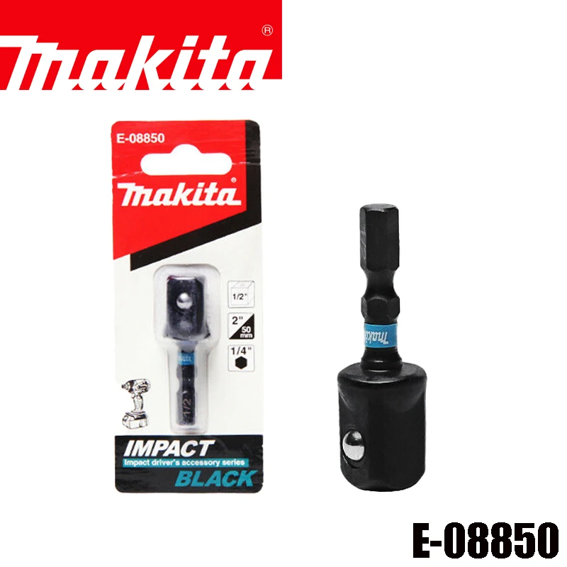 Imagem -06 - Makita-peças para Ferramentas Elétricas Conjunto Adaptador de Soquete Chave de Fenda Bits Acessórios Power Drill Preto 50 mm 60 mm