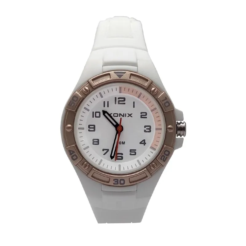 

XONIX 2025 New Women's Student Fashion Personality Simple Pointer Swimming Waterproof Electronic Watch AQQ