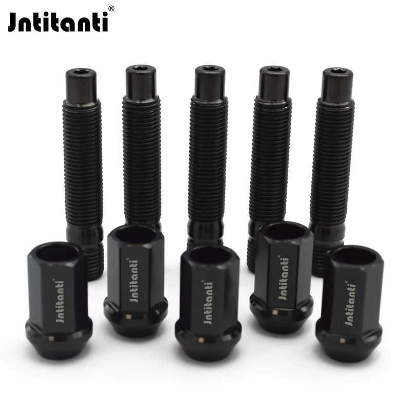 

Jntitanti Factory 10,9 гоночные детали класса Gr.5 комплекты для переоборудования титановых колес M14 * 1,25 мм для гонок BMW MINI Rolls-royces