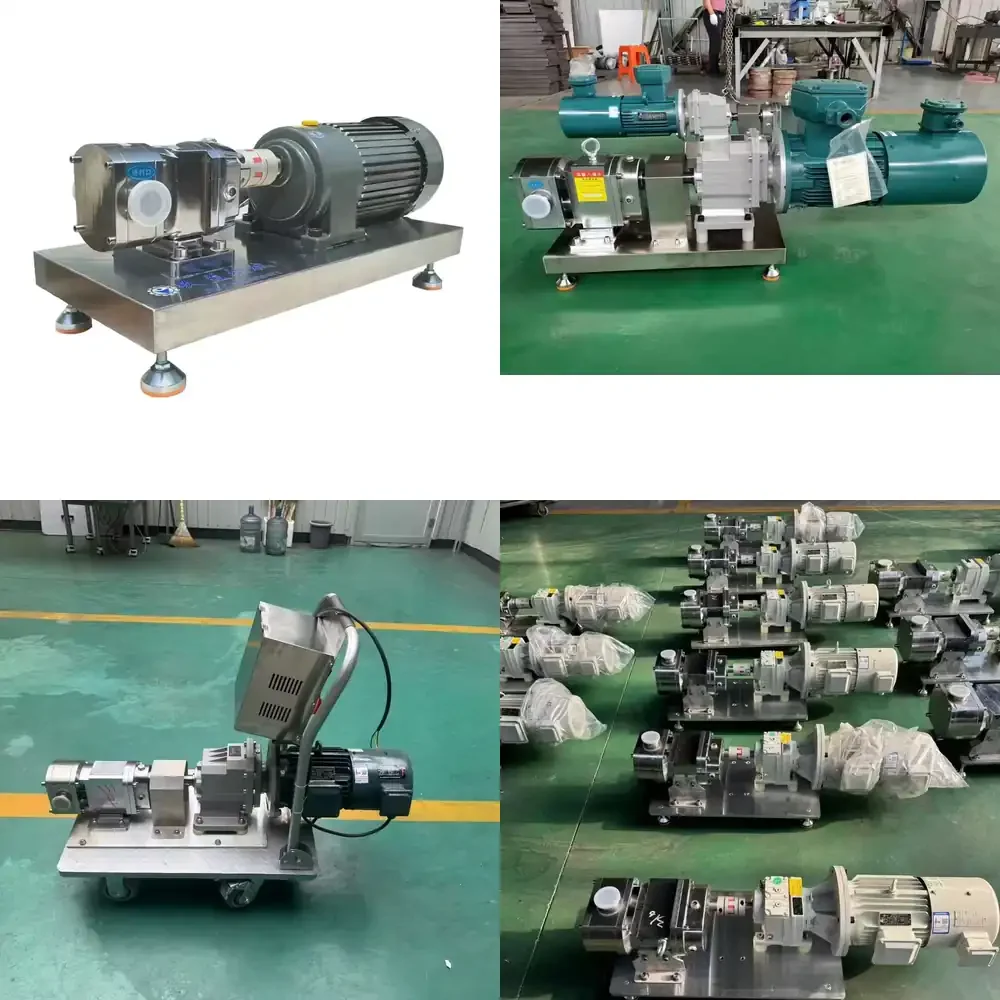 

Factory Direct OEM Portable Stainless Steel 304 Electric High Pressure Food Grade Vegetable Oil Transfer Rotor Pump