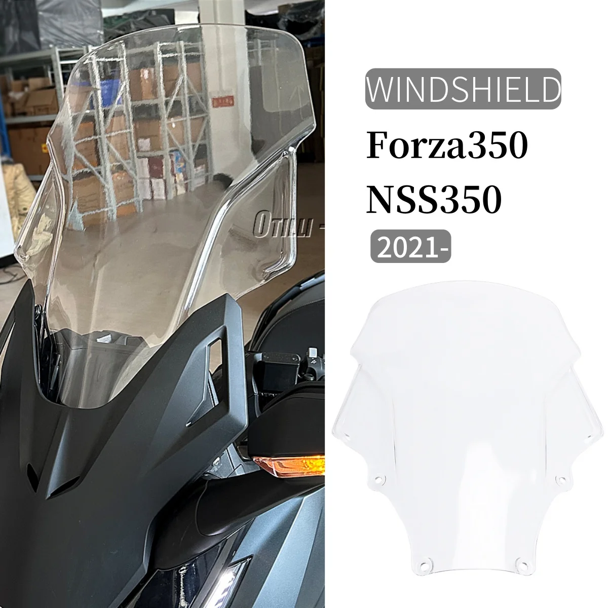 

2021-2023 For HONDA Forza350 NSS350 Forza 350 NSS 350 Windshield Windscreen Front Wind Deflector Visor Motorcycle Accessories