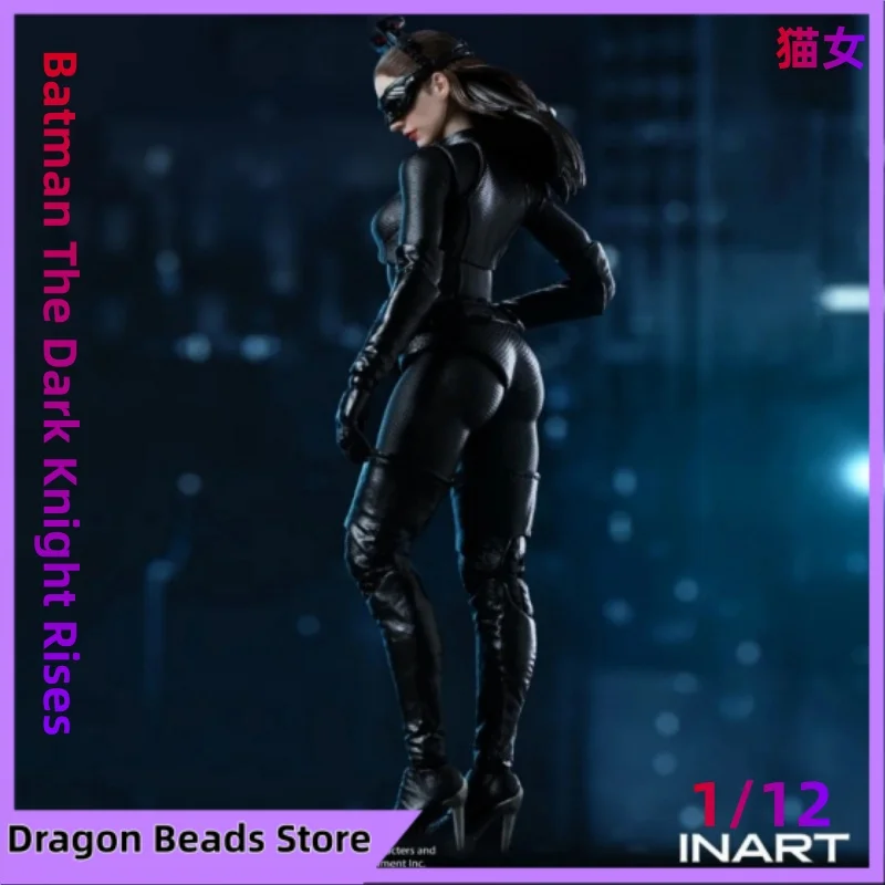 

In Stock! INART Batman The Dark Knight Rises Catwoman 1/12 Action Figure Figure Soldier Model Gift Collection