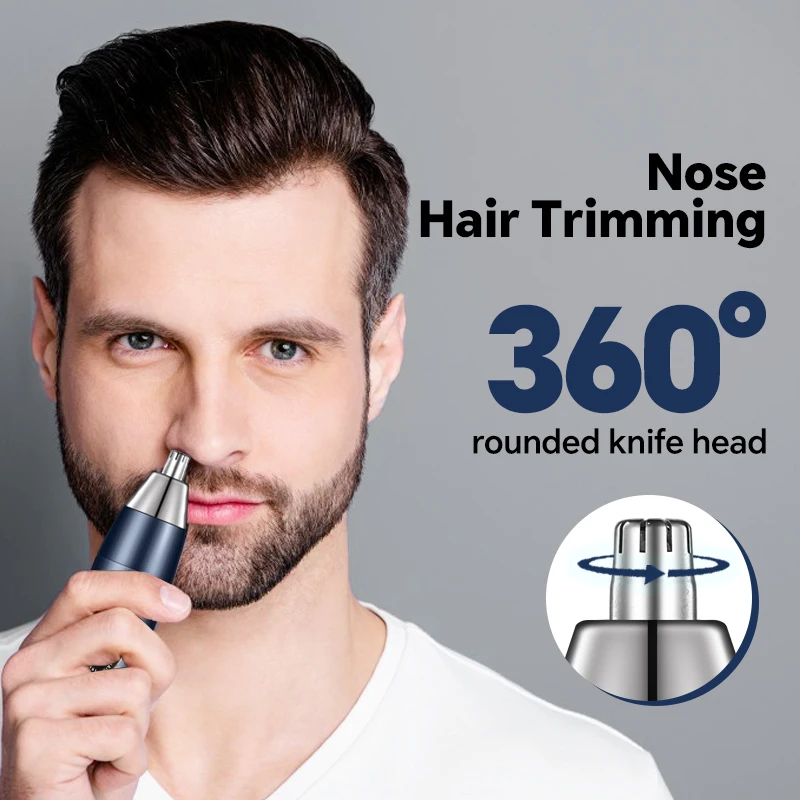 Source Factory Multi-Functional Electric Hair Trimmer Grooming Set Private USB Charging Full Body Clipper for Household Car Use