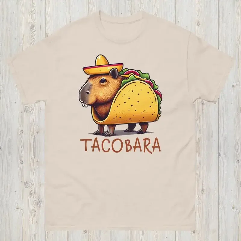 

Tacobara Capybara T Shirt Cute Funny Animal Lover