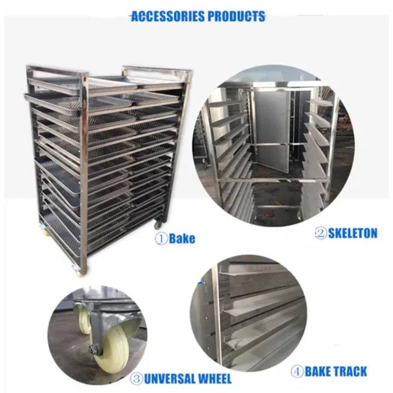 Commercial Food Dehydrator Machine Stainless Steel Large Capacity Fruit Vegetable Meat Dryer With Digital Control Cabinet Style